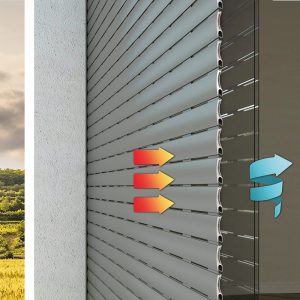 Heat-insulating & Two-tone roller shutters
